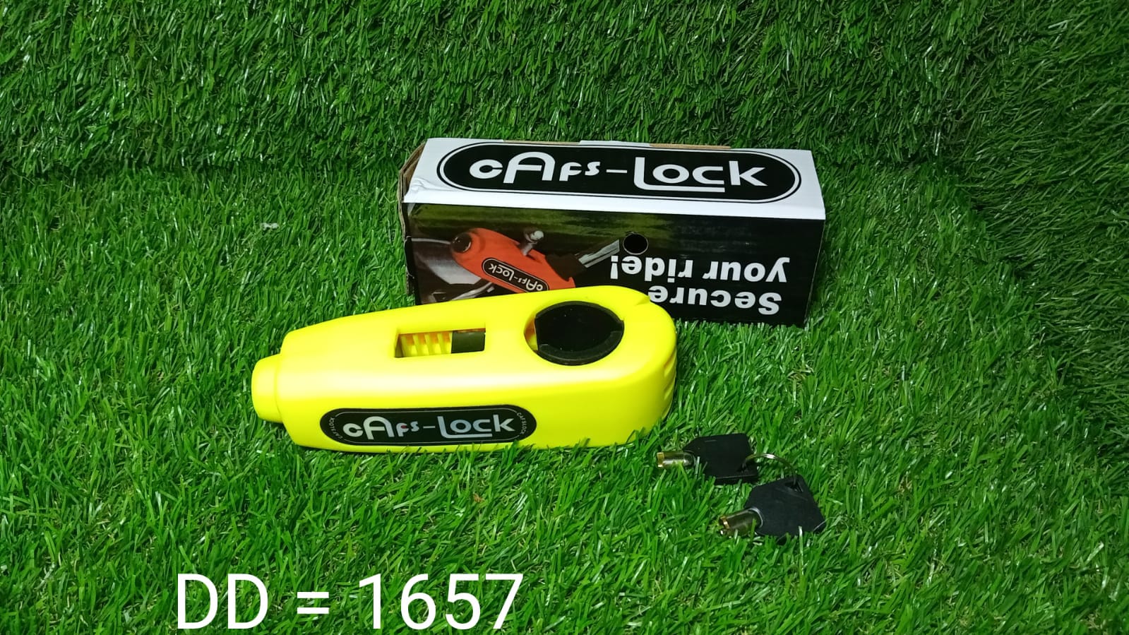 Bike lock with brake lever mechanism Bike lock with brake lever mechanism